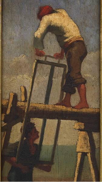 Gondola Builders Painting