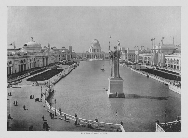 1893, World’s Columbian Exhibition, Chicago by Francis Davis Millet