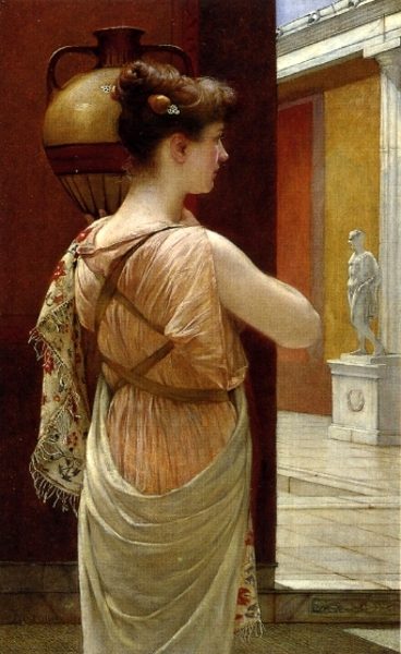 The Handmaid, also called The Water Carrier by Francis Davis Millet