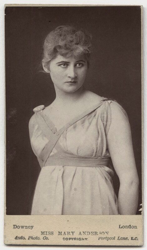 Mary Anderson in Greek Costume by Francis Davis Millet