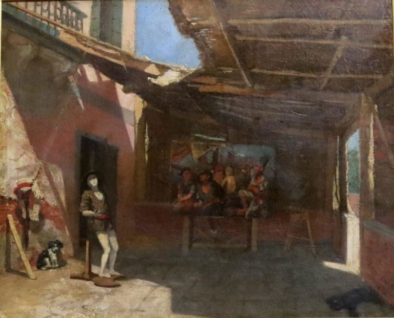 Artist Studio Venice by Francis Davis Millet