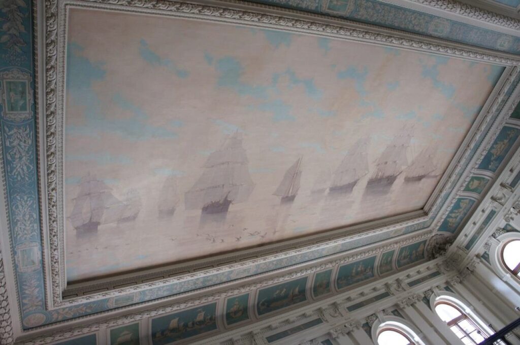 Baltimore Customs House Murals by Francis Davis Millet