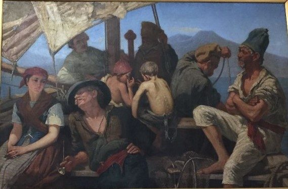 On the Bay of Naples by Francis Davis Millet