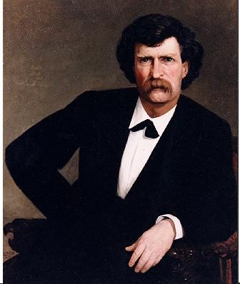 Portrait of Mark Twain by Francis Davis Millet