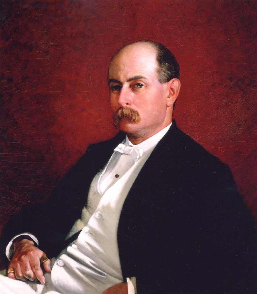 Charles Francis Adams Jr. (II) by Francis Davis Millet