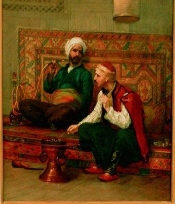 A Turkish Café, or Café in Adrianople