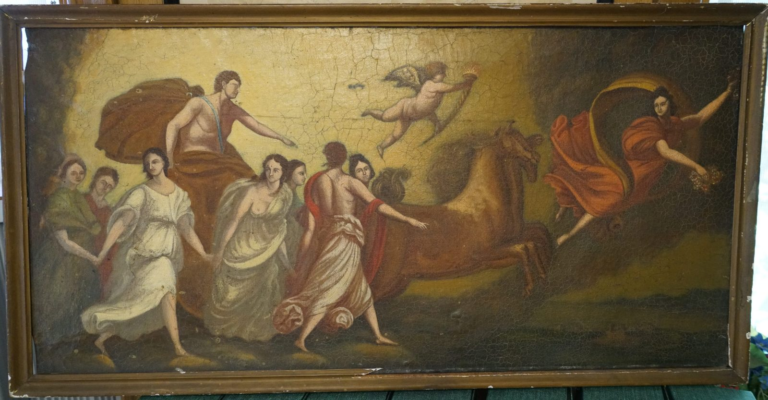 Aurora, Copy of Guido Reni Painting.