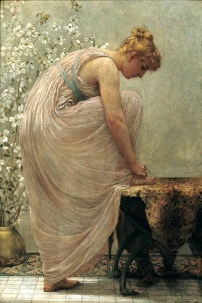 Lacing the Sandal