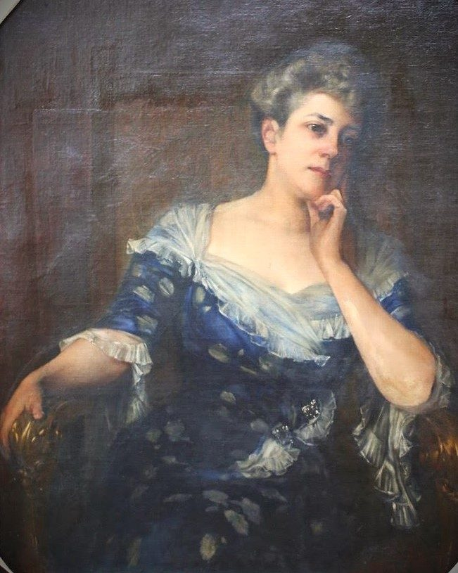 Portrait of Mrs. FD Millet